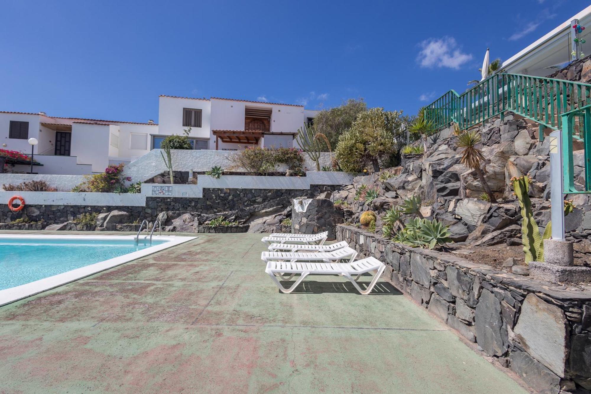 מספאלומס Playa Del Aguila Bungalow Con Terraza Solarium מראה חיצוני תמונה