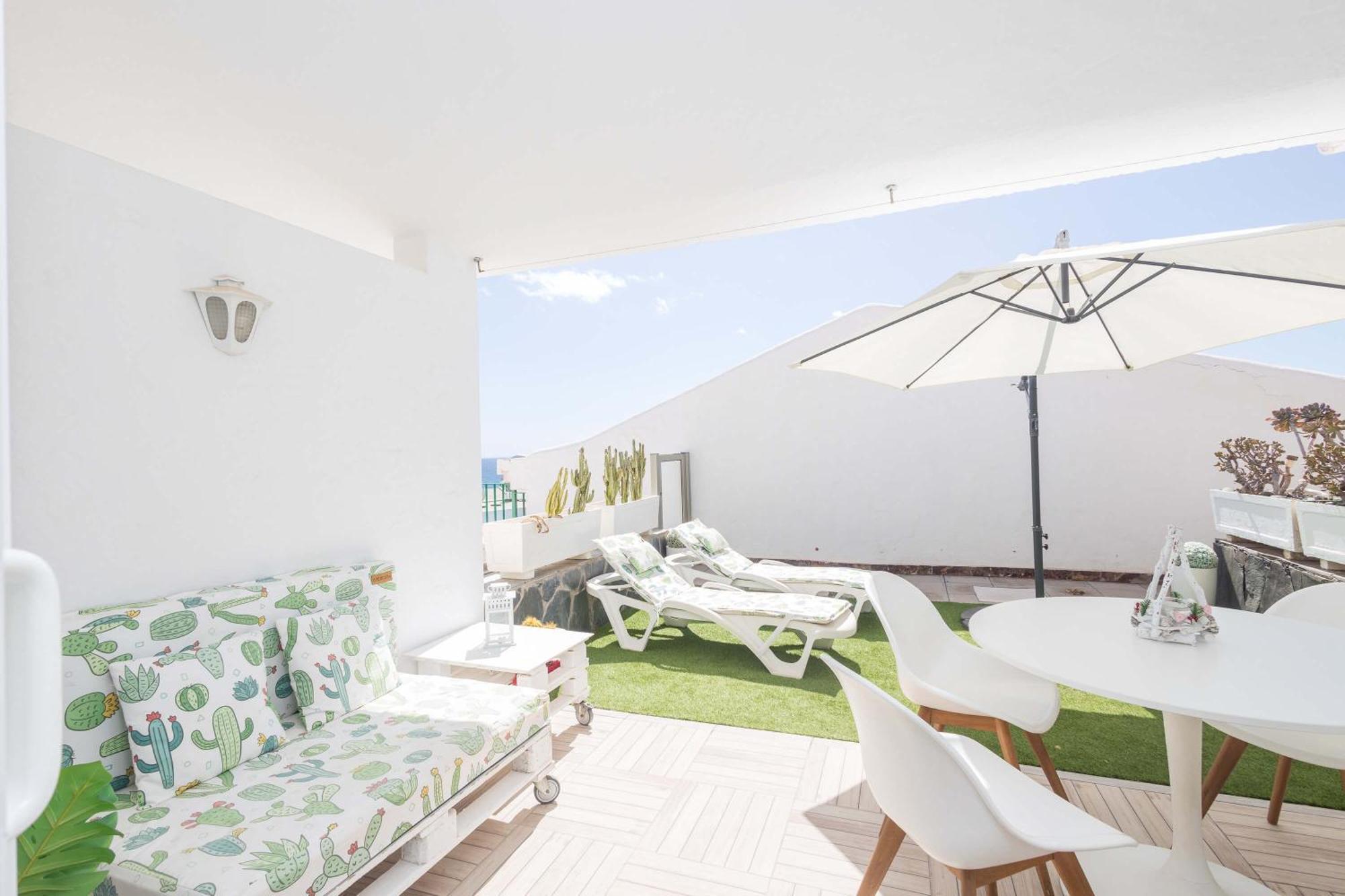 מספאלומס Playa Del Aguila Bungalow Con Terraza Solarium מראה חיצוני תמונה