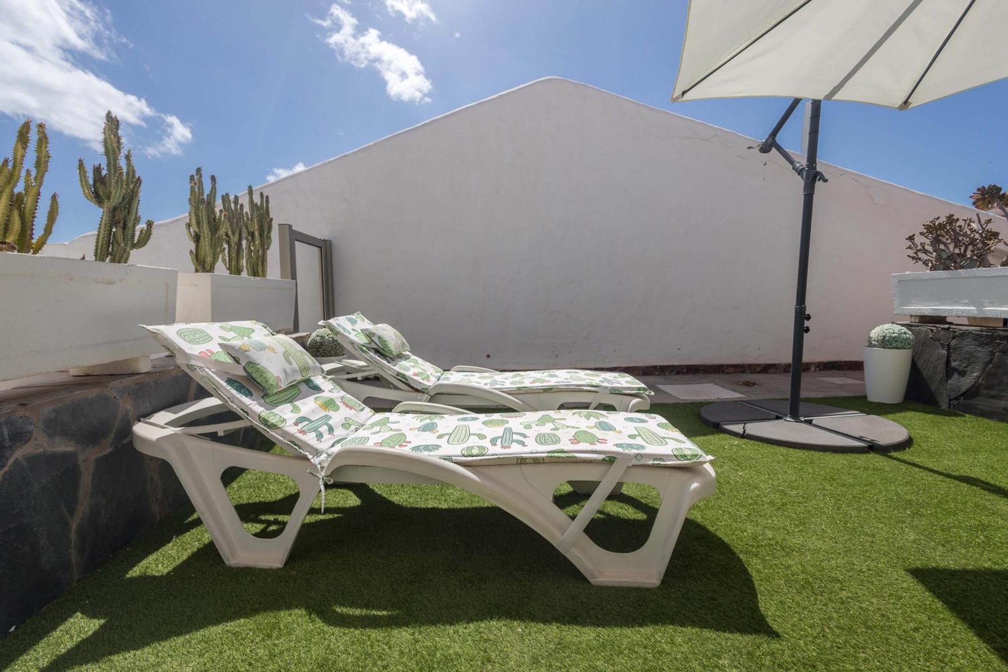 מספאלומס Playa Del Aguila Bungalow Con Terraza Solarium מראה חיצוני תמונה