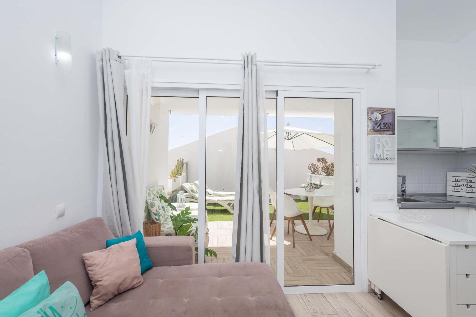 מספאלומס Playa Del Aguila Bungalow Con Terraza Solarium מראה חיצוני תמונה