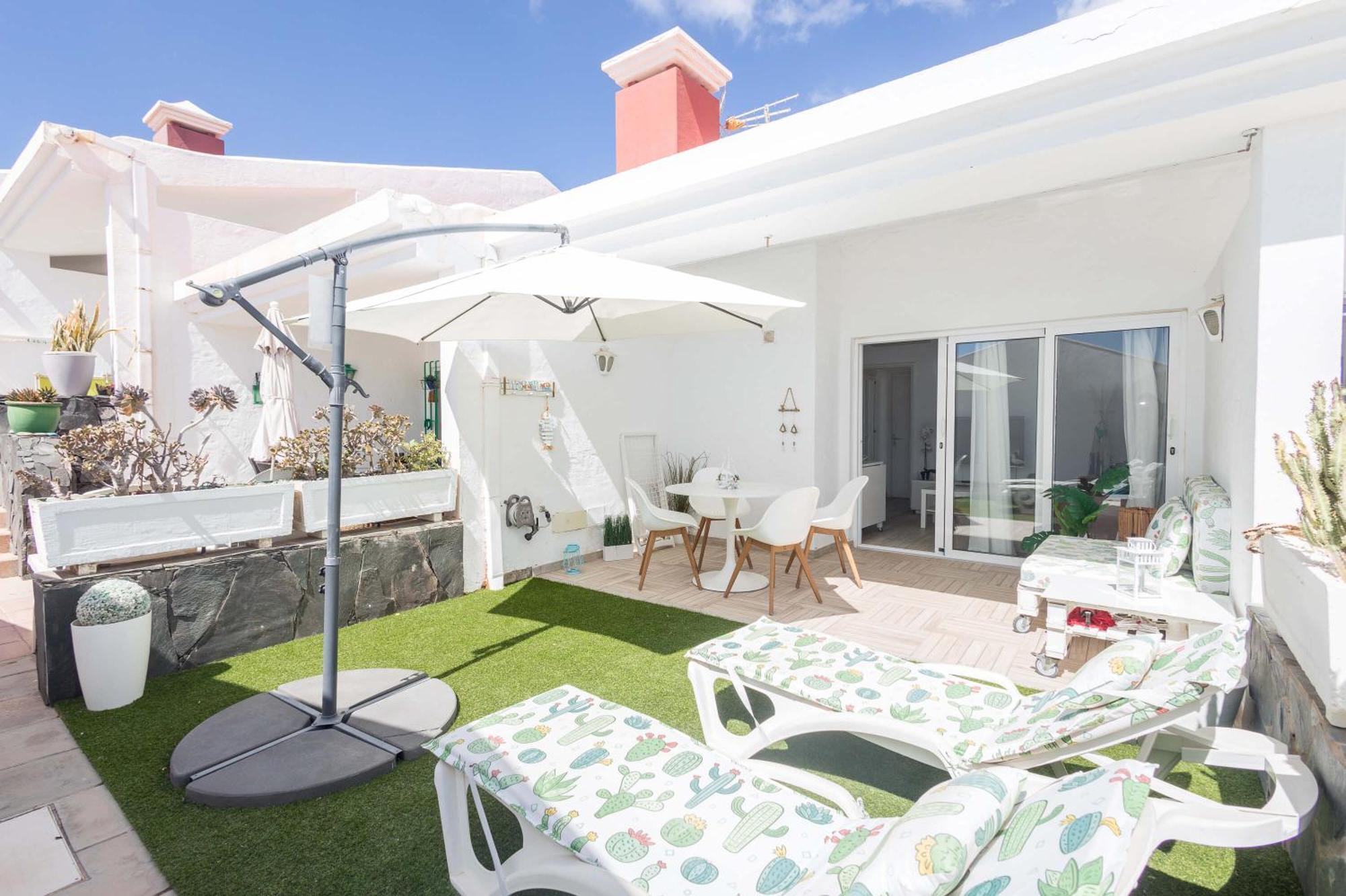 מספאלומס Playa Del Aguila Bungalow Con Terraza Solarium מראה חיצוני תמונה