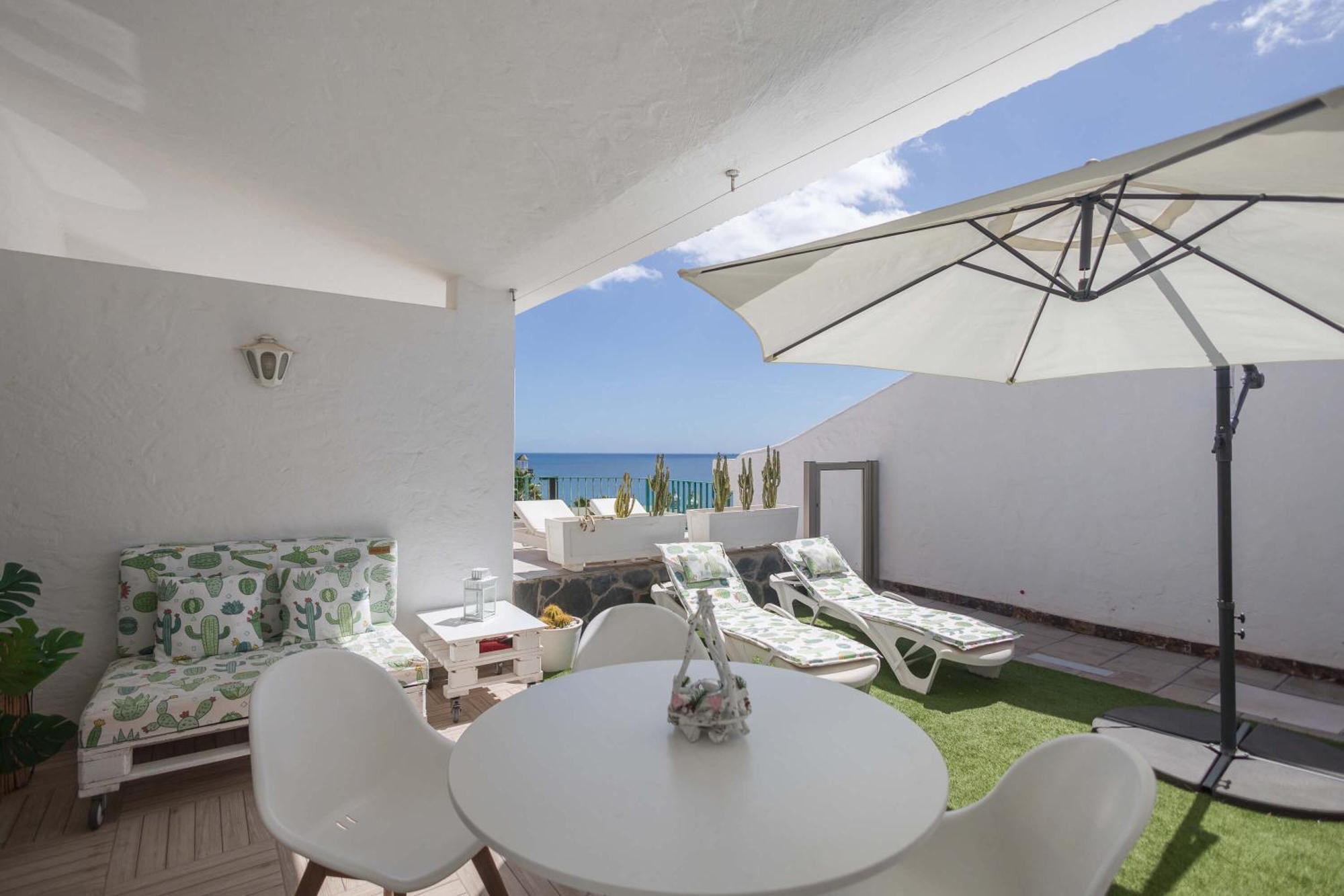 מספאלומס Playa Del Aguila Bungalow Con Terraza Solarium מראה חיצוני תמונה